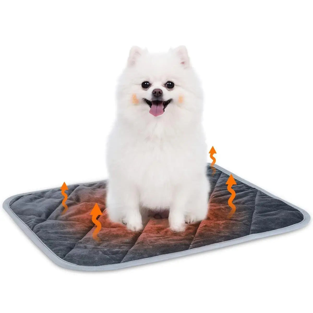 Self Heating Pet Pad, Extra Warm Thermal Dog Crate Pad Washable Anti-Slip Kennel Mat Pet Supplies for Medium Small Dogs and Cats
