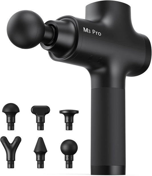 Opove M3 Pro 2 Massage Gun Deep Tissue Percussion Muscle Massager for Workout, Percussive Therapy Fascia Gun for Athletes Fast Recovery, 30 Days Long Battery Life, 70Lbs Stall Force