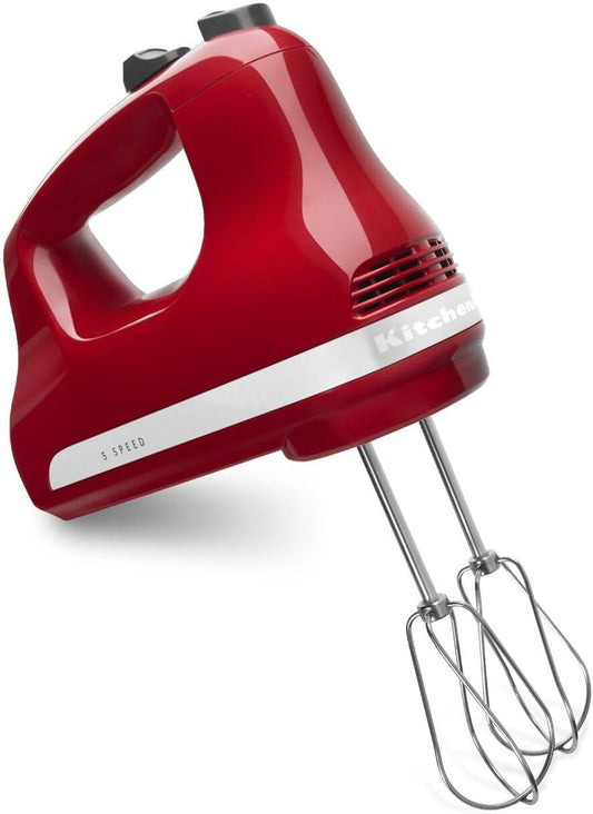 5 Ultra Power Speed Hand Mixer - KHM512, Empire Red (1 Pack)