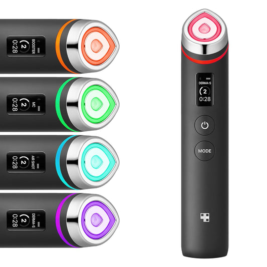 Medicube Age-R Booster Pro | 6-In-1 Real Glass Glow Beauty Massager | Looking Glass Skin | Korean Skin Care