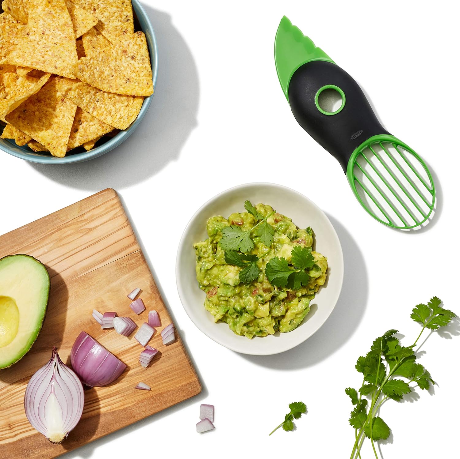Good Grips 3-In-1 Avocado Slicer - Green