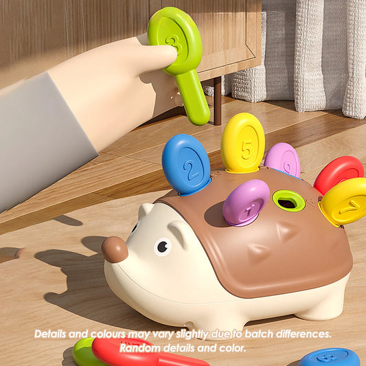 Children'S Splice Hedgehog Digital Color Matching Toy Children'S Splice Hedgehog Digital Color Matching Toy