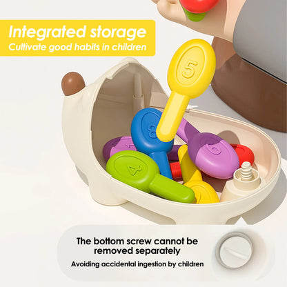 Children'S Splice Hedgehog Digital Color Matching Toy Children'S Splice Hedgehog Digital Color Matching Toy